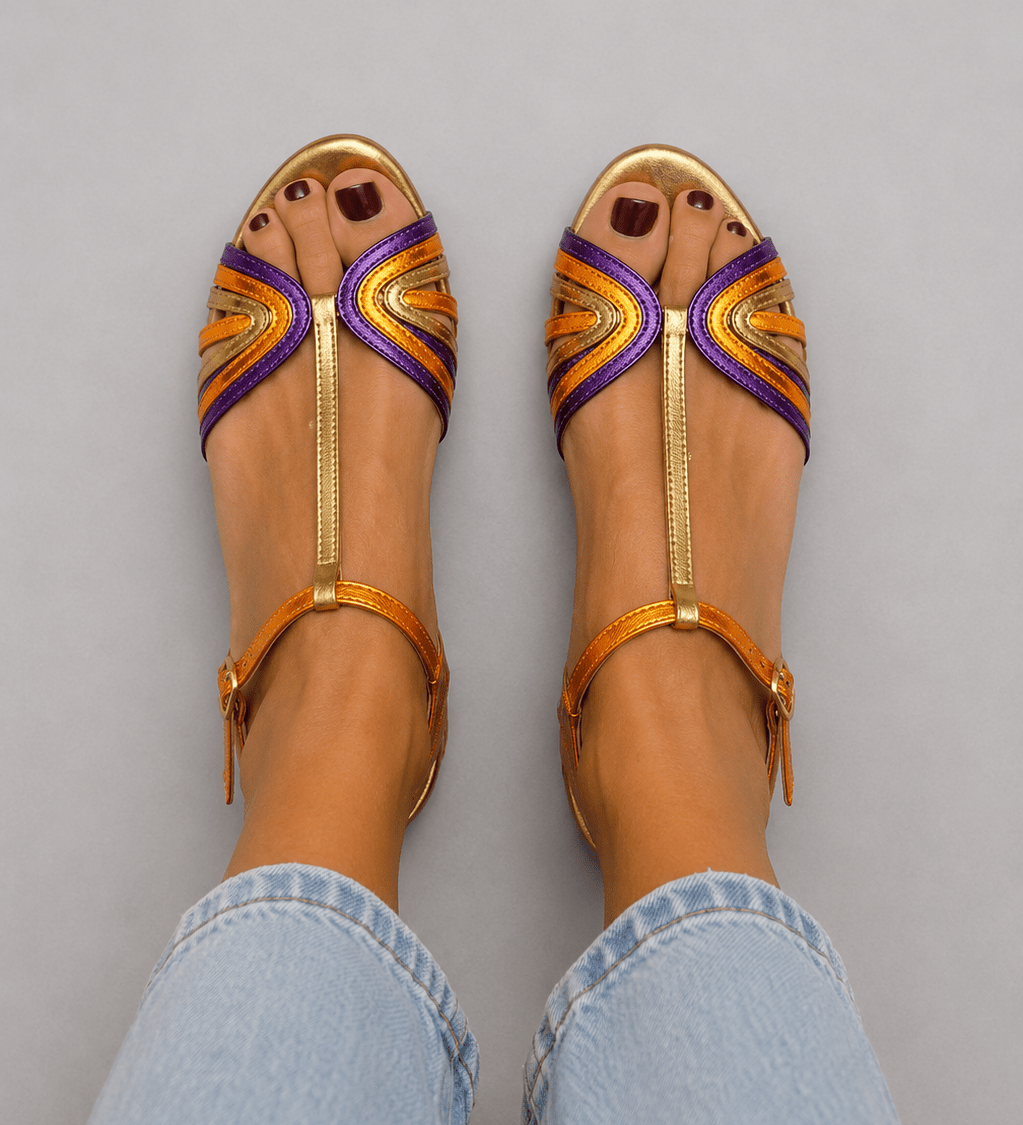 Viviana | Sandali dai colori mediterranei