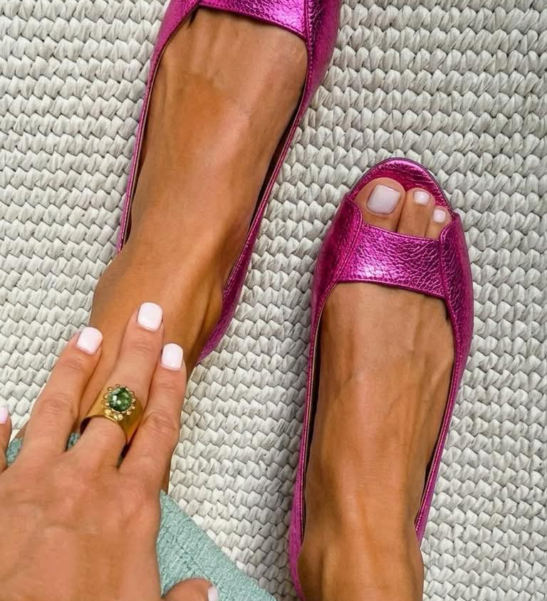 Adelina | Sandali dorati, comodi ed eleganti
